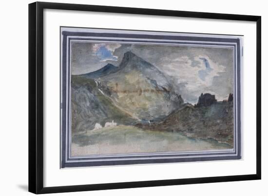 Hellvellyn, 1806-John Constable-Framed Giclee Print