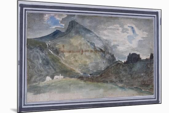Hellvellyn, 1806-John Constable-Mounted Giclee Print