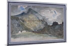 Hellvellyn, 1806-John Constable-Mounted Giclee Print