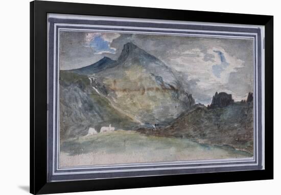 Hellvellyn, 1806-John Constable-Framed Giclee Print