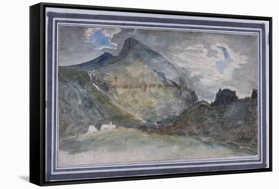 Hellvellyn, 1806-John Constable-Framed Stretched Canvas