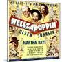 Hellzapoppin', Ole Olsen, Chic Johnson, Martha Raye, Hugh Herbert, Mischa Auer on Window Card, 1941-null-Mounted Photo