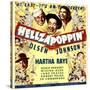 Hellzapoppin', Ole Olsen, Chic Johnson, Martha Raye, Hugh Herbert, Mischa Auer on Window Card, 1941-null-Stretched Canvas