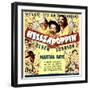 Hellzapoppin', Ole Olsen, Chic Johnson, Martha Raye, Hugh Herbert, Mischa Auer on Window Card, 1941-null-Framed Photo