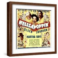 Hellzapoppin'-null-Framed Art Print