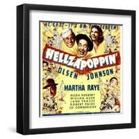 Hellzapoppin'-null-Framed Art Print