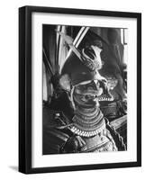Helmet from Japanese Samurai Suit-Fritz Goro-Framed Photographic Print