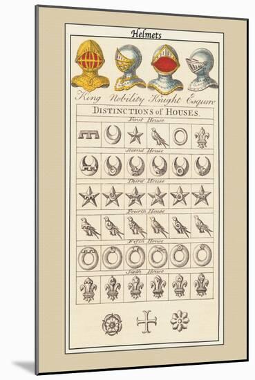 Helmets and Distinction of Houses-Hugh Clark-Mounted Art Print
