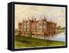 Helmingham Hall, Suffolk, Home of Baron Tollemache, C1880-AF Lydon-Framed Stretched Canvas