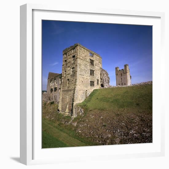 Helmsley Castle in Yorkshire, 12th Century-CM Dixon-Framed Premium Photographic Print