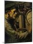 Helmsman of Submarine, Print, 20th Century-null-Mounted Giclee Print