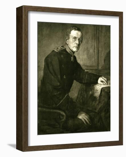 Helmuth von Moltke the Elder-Franz Seraph von Lenbach-Framed Giclee Print