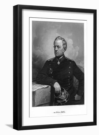 Helmuth Von Moltke-Alonzo Chappel-Framed Art Print