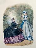 Afternoon Dress for Women, 1863-Heloise Leloir-Giclee Print