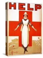 Help, 1918-D. H. Souter-Stretched Canvas