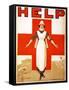 Help, 1918-D. H. Souter-Framed Stretched Canvas