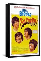 Help!, Argentinean Poster Art, The Beatles, 1965-null-Framed Stretched Canvas