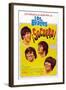 Help!, Argentinean Poster Art, The Beatles, 1965-null-Framed Art Print