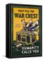 Help Fill the War Chest Poster-null-Framed Stretched Canvas