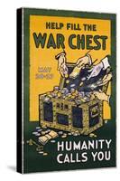 Help Fill the War Chest Poster-null-Stretched Canvas