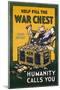 Help Fill the War Chest Poster-null-Mounted Giclee Print