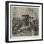 Help for the Wounded, the Ambulance Belonging to the Animals' Institute at Work-null-Framed Giclee Print