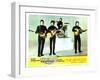 Help, from Left:Paul Mccartney, George Harrison, Ringo Starr, John Lennon, 1965-null-Framed Art Print