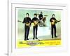 Help, from Left:Paul Mccartney, George Harrison, Ringo Starr, John Lennon, 1965-null-Framed Art Print