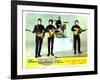 Help, from Left:Paul Mccartney, George Harrison, Ringo Starr, John Lennon, 1965-null-Framed Art Print