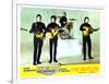 Help, from Left:Paul Mccartney, George Harrison, Ringo Starr, John Lennon, 1965-null-Framed Premium Giclee Print