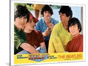 Help, George Harrison, Ringo Starr, Paul Mccartney, John Lennon, 1965-null-Stretched Canvas