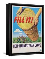 Help Harvest War Crops-Stevan Dohanos-Framed Stretched Canvas