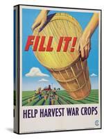 Help Harvest War Crops-Stevan Dohanos-Stretched Canvas