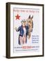 Help Him to Help U.S.! Poster-James Montgomery Flagg-Framed Giclee Print