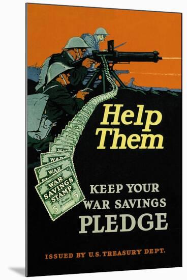 Help Them-null-Mounted Art Print