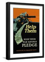 Help Them-null-Framed Art Print