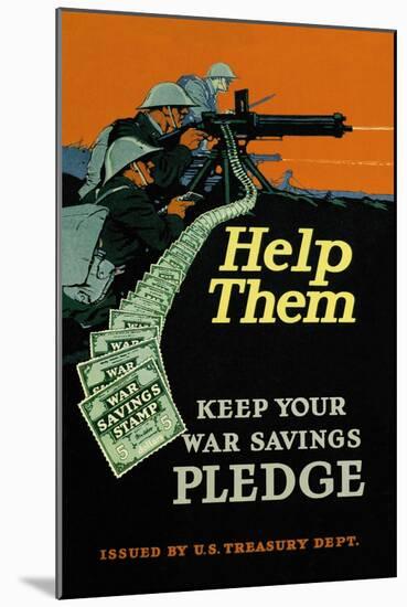 Help Them-null-Mounted Art Print