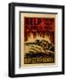 "Help Those That Bleed For You -- Buy U.S. War Bonds!", 1943-null-Framed Giclee Print