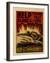 "Help Those That Bleed For You -- Buy U.S. War Bonds!", 1943-null-Framed Giclee Print