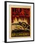 "Help Those That Bleed For You -- Buy U.S. War Bonds!", 1943-null-Framed Giclee Print