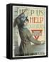 Help Us Help Our Boys Ymca Poster-null-Framed Stretched Canvas