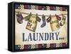 Help Wanted Laundry-Laurie Korsgaden-Framed Stretched Canvas