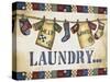 Help Wanted Laundry-Laurie Korsgaden-Stretched Canvas