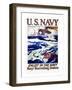 Help Your Country! Enlist in the Navy, c.1917-Henry Reuterdahl-Framed Art Print