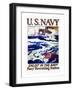 Help Your Country! Enlist in the Navy, c.1917-Henry Reuterdahl-Framed Art Print