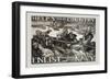 Help Your Country Stop This. Enlist in the Navy-Frank Brangwyn-Framed Art Print