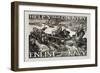 Help Your Country Stop This. Enlist in the Navy-Frank Brangwyn-Framed Premium Giclee Print