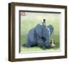 Helping a Friend-Nancy Tillman-Framed Art Print