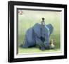 Helping a Friend-Nancy Tillman-Framed Giclee Print