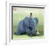 Helping a Friend-Nancy Tillman-Framed Giclee Print